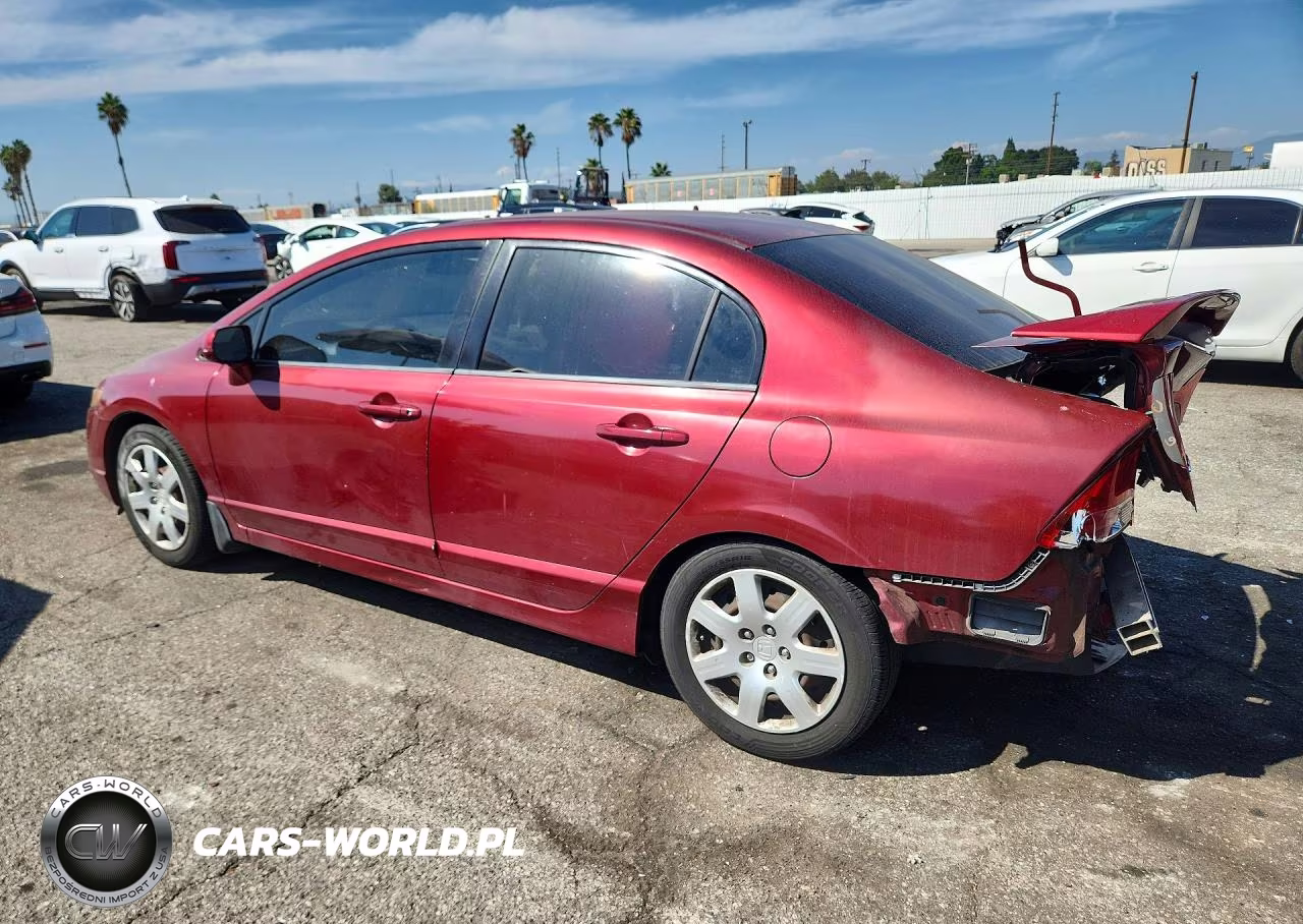 2008 Honda Civic Lx VIN:2HGFA16568H529154 - 2