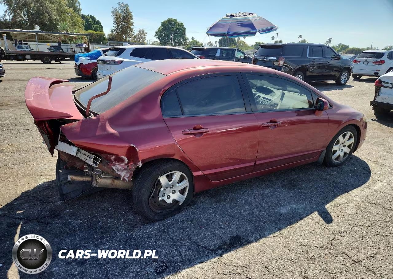 2008 Honda Civic Lx VIN:2HGFA16568H529154 - 3