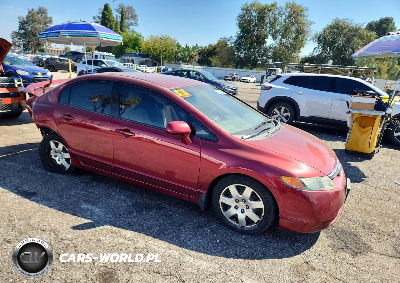 2008 Honda Civic Lx VIN:2HGFA16568H529154 - 4