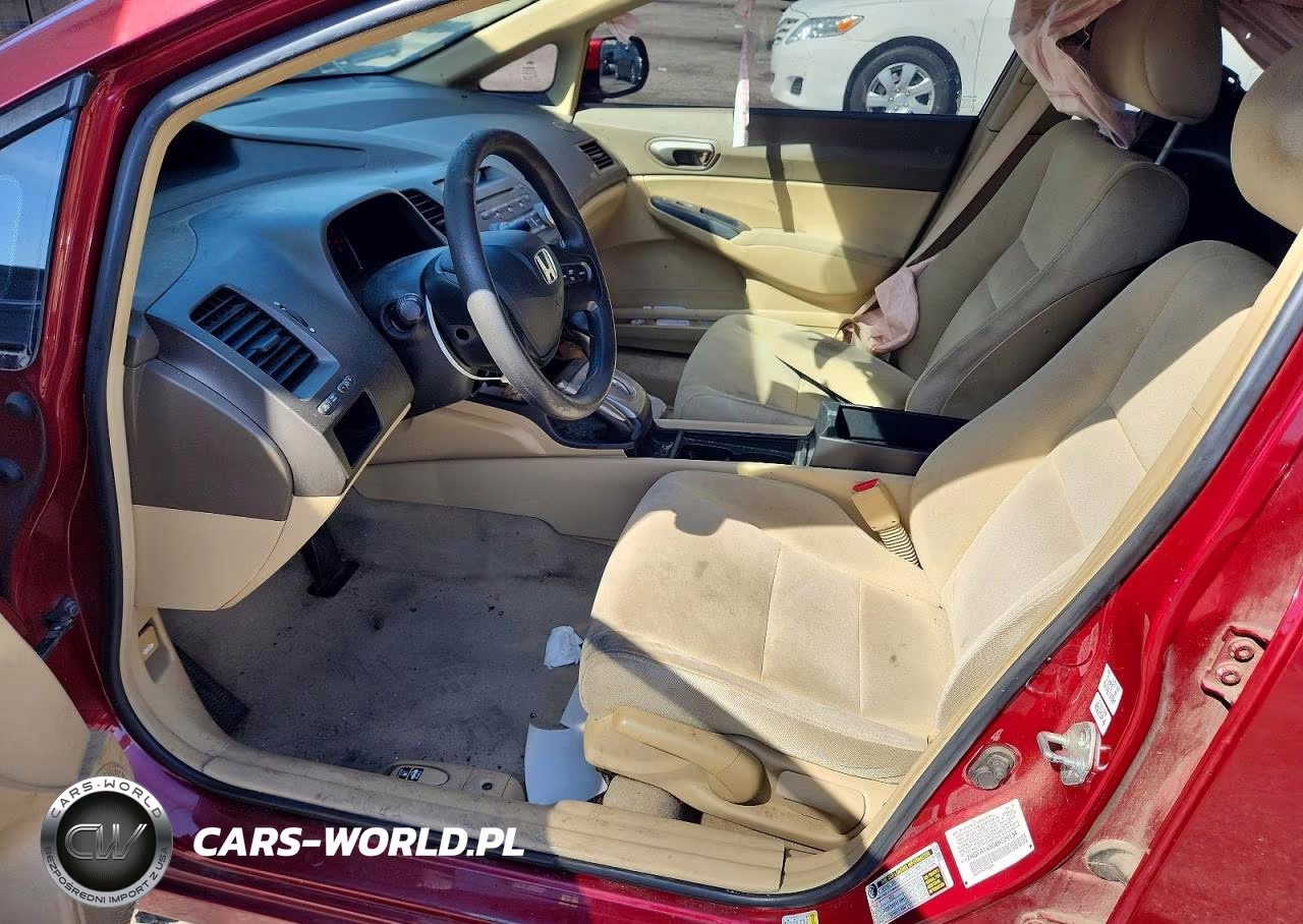 2008 Honda Civic Lx VIN:2HGFA16568H529154 - 7