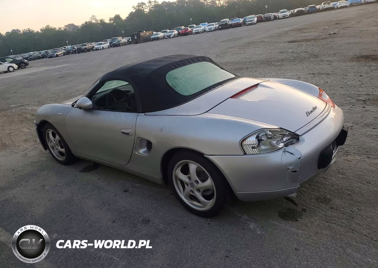 1998 Porsche Boxster VIN:WP0CA2983WU621782 - 2