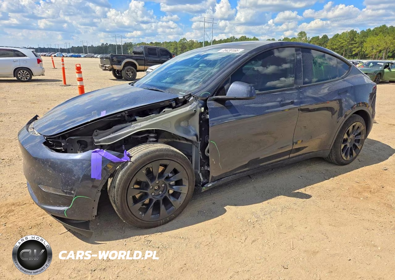 2024 Tesla Model Y VIN:7SAYGDEE3RA224579 - 1