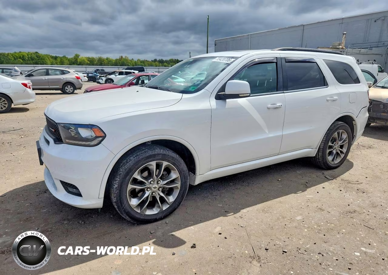 2019 Dodge Durango Gt VIN:1C4RDJDG7KC821607 - 1