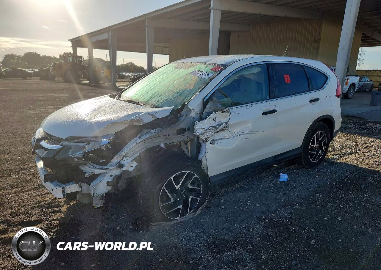 2016 Honda Cr-V Se VIN:5J6RM4H40GL093776 - 1