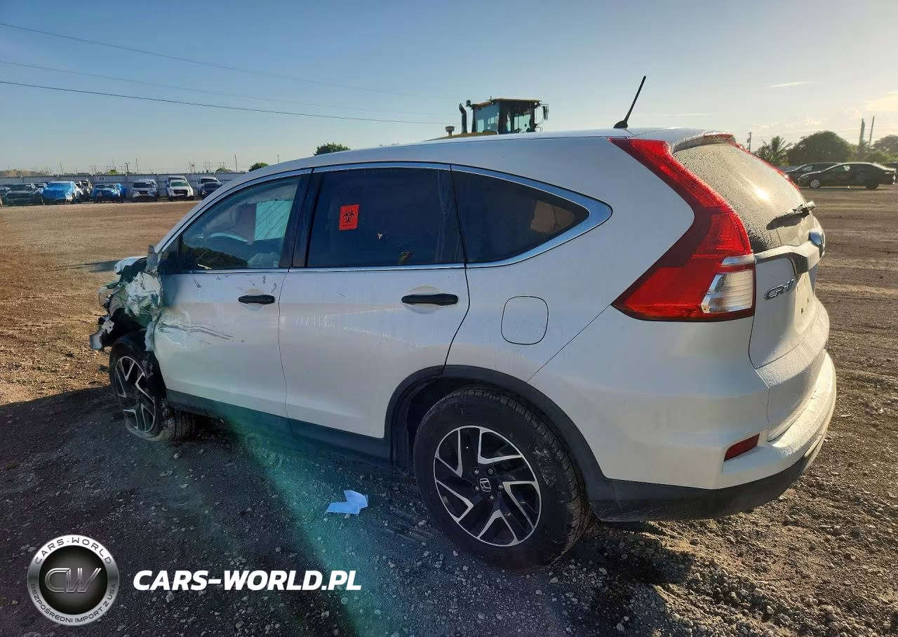 2016 Honda Cr-V Se VIN:5J6RM4H40GL093776 - 2