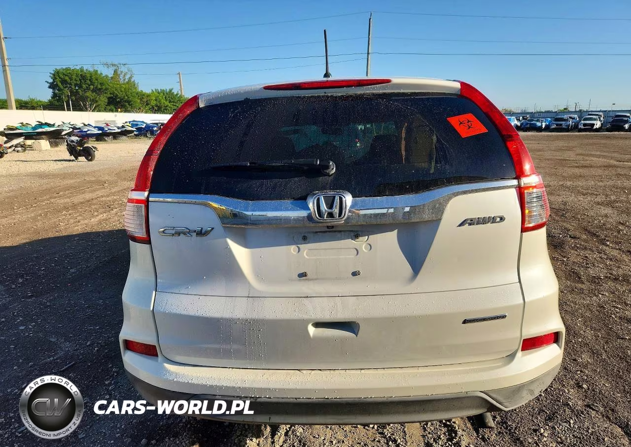 2016 Honda Cr-V Se VIN:5J6RM4H40GL093776 - 6