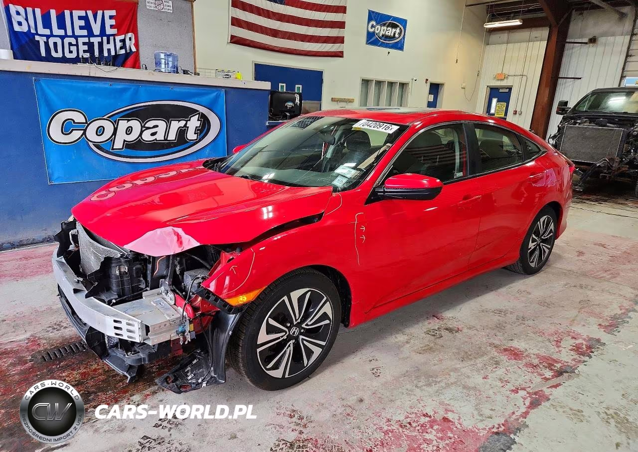2018 Honda Civic Ex VIN:JHMFC1F32JX025109 - 1