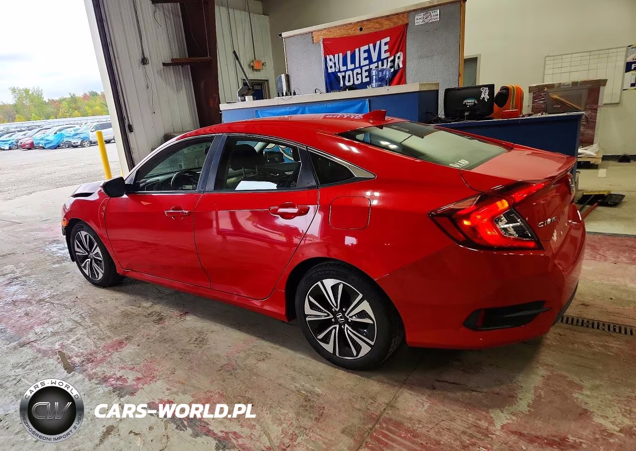 2018 Honda Civic Ex VIN:JHMFC1F32JX025109 - 2