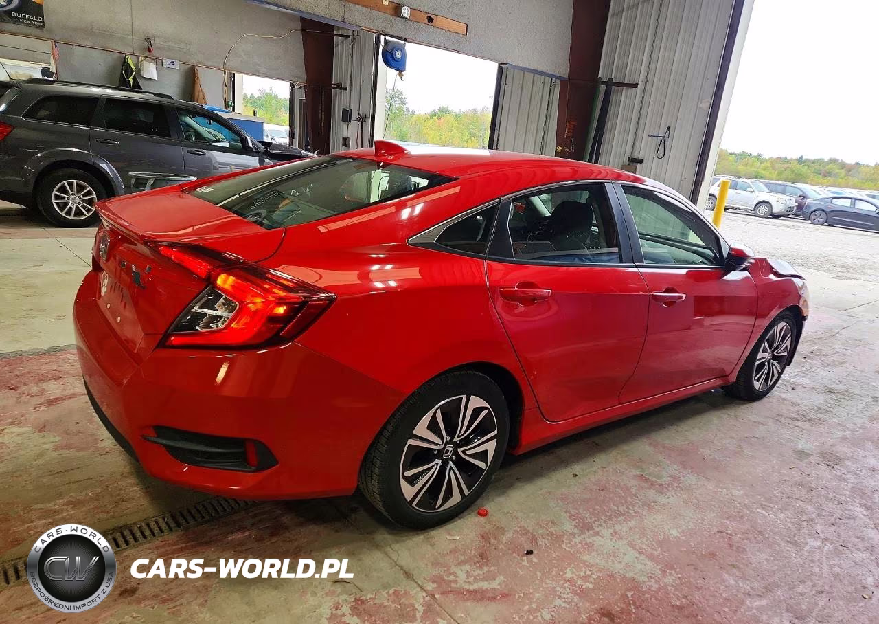 2018 Honda Civic Ex VIN:JHMFC1F32JX025109 - 3