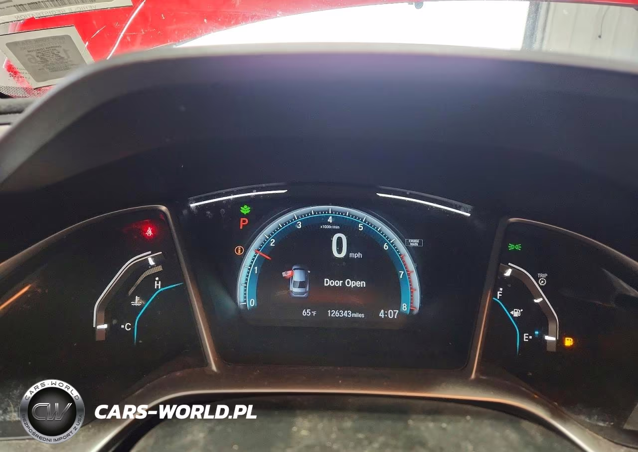2018 Honda Civic Ex VIN:JHMFC1F32JX025109 - 9