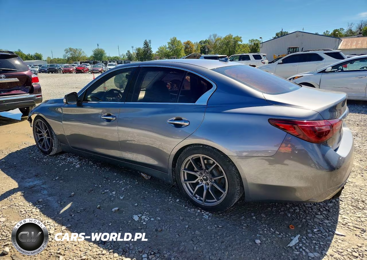 2018 Infiniti Q50 3.0T Luxe VIN:JN1EV7APXJM590314 - 2
