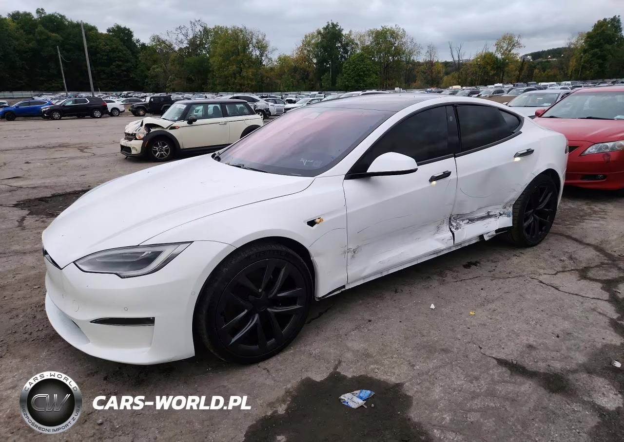 2021 Tesla Model S VIN:5YJSA1E67MF456948 - 1