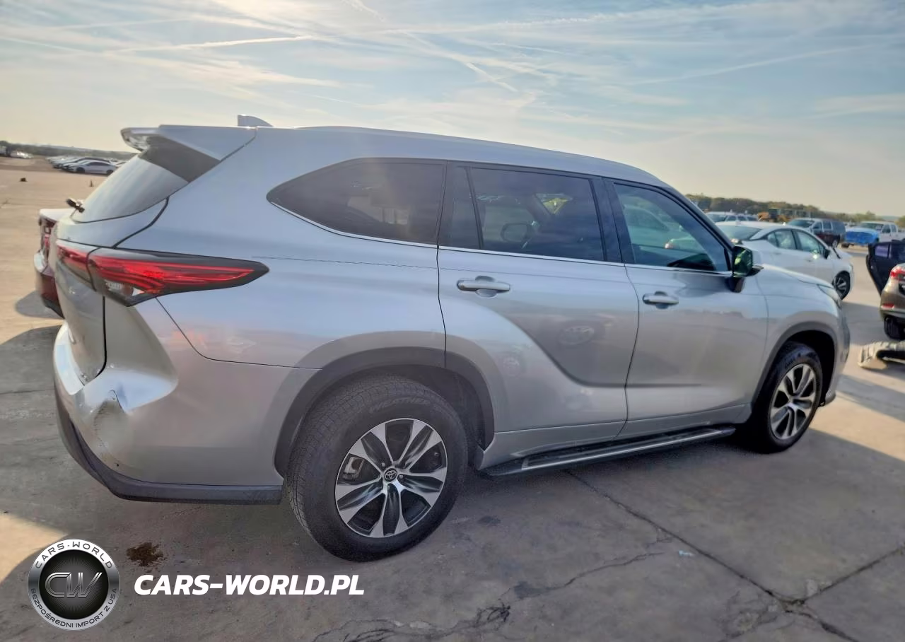 2021 Toyota Highlander Xle VIN:5TDGZRAH6MS527847 - 3