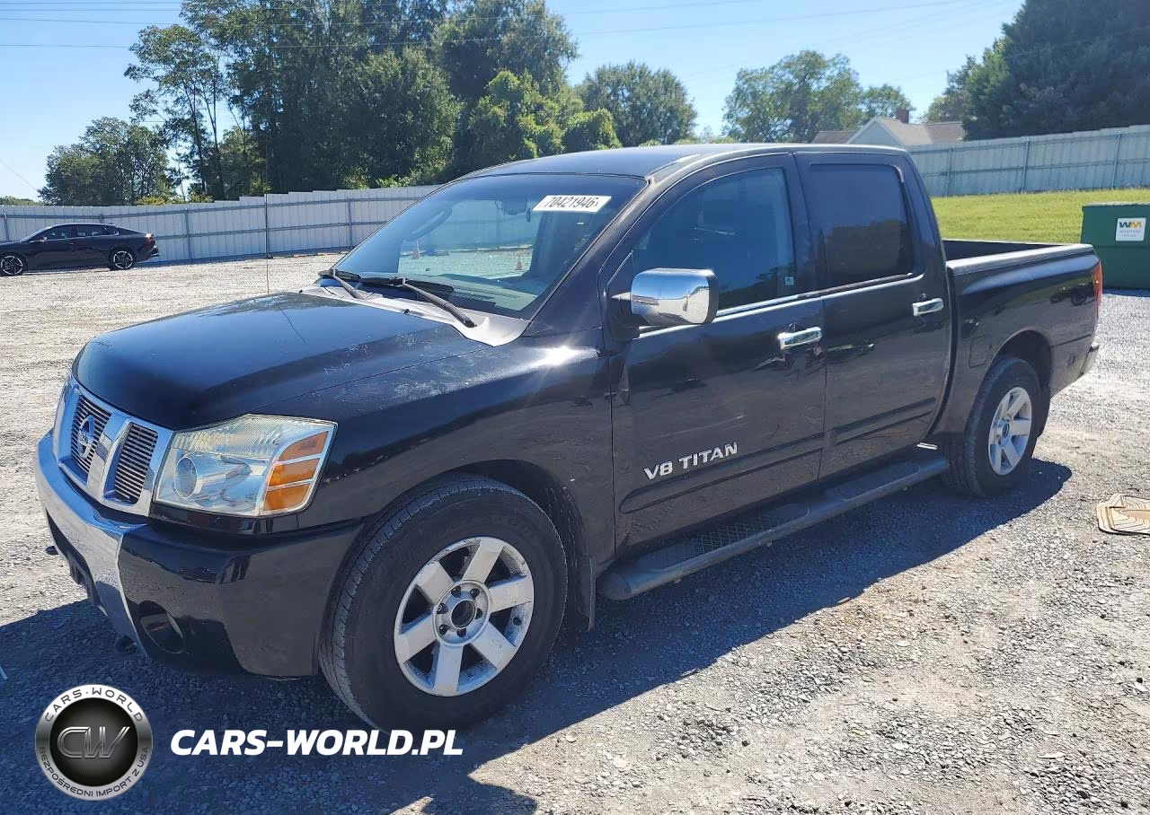 2006 Nissan Titan Xe Ffv VIN:1N6BA07A16N515361 - 1