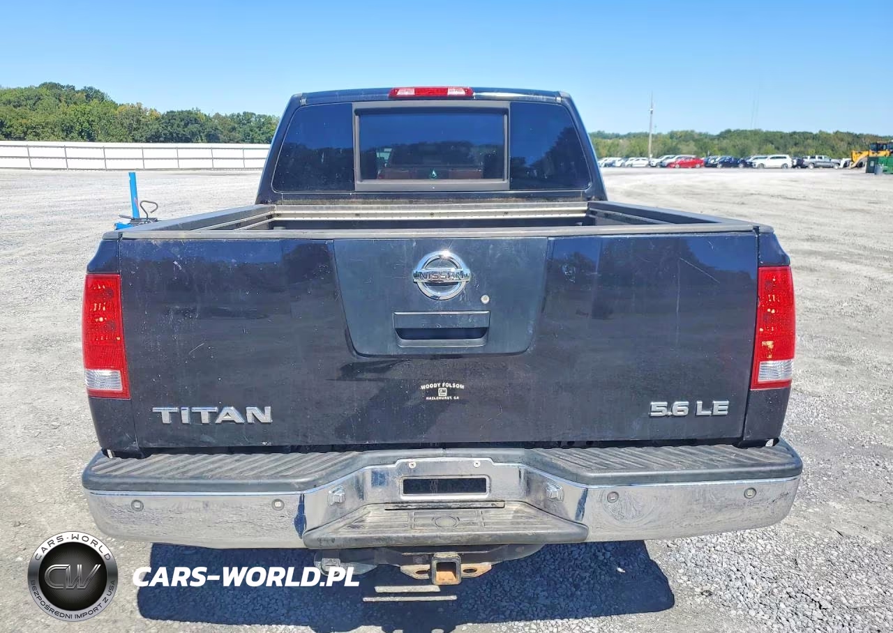 2006 Nissan Titan Xe Ffv VIN:1N6BA07A16N515361 - 6