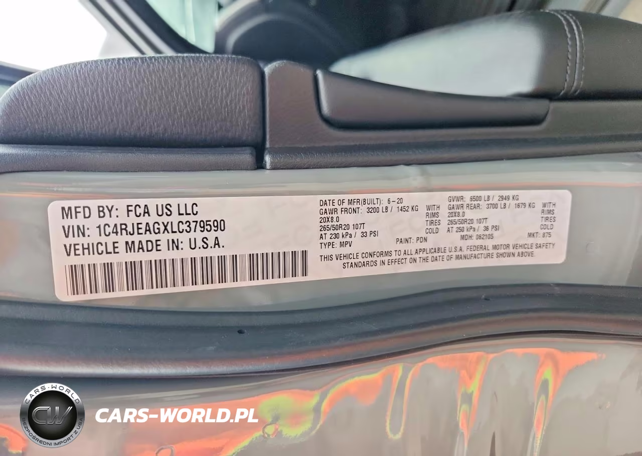 2020 Jeep Grand Cherokee Laredo VIN:1C4RJEAGXLC379590 - 13