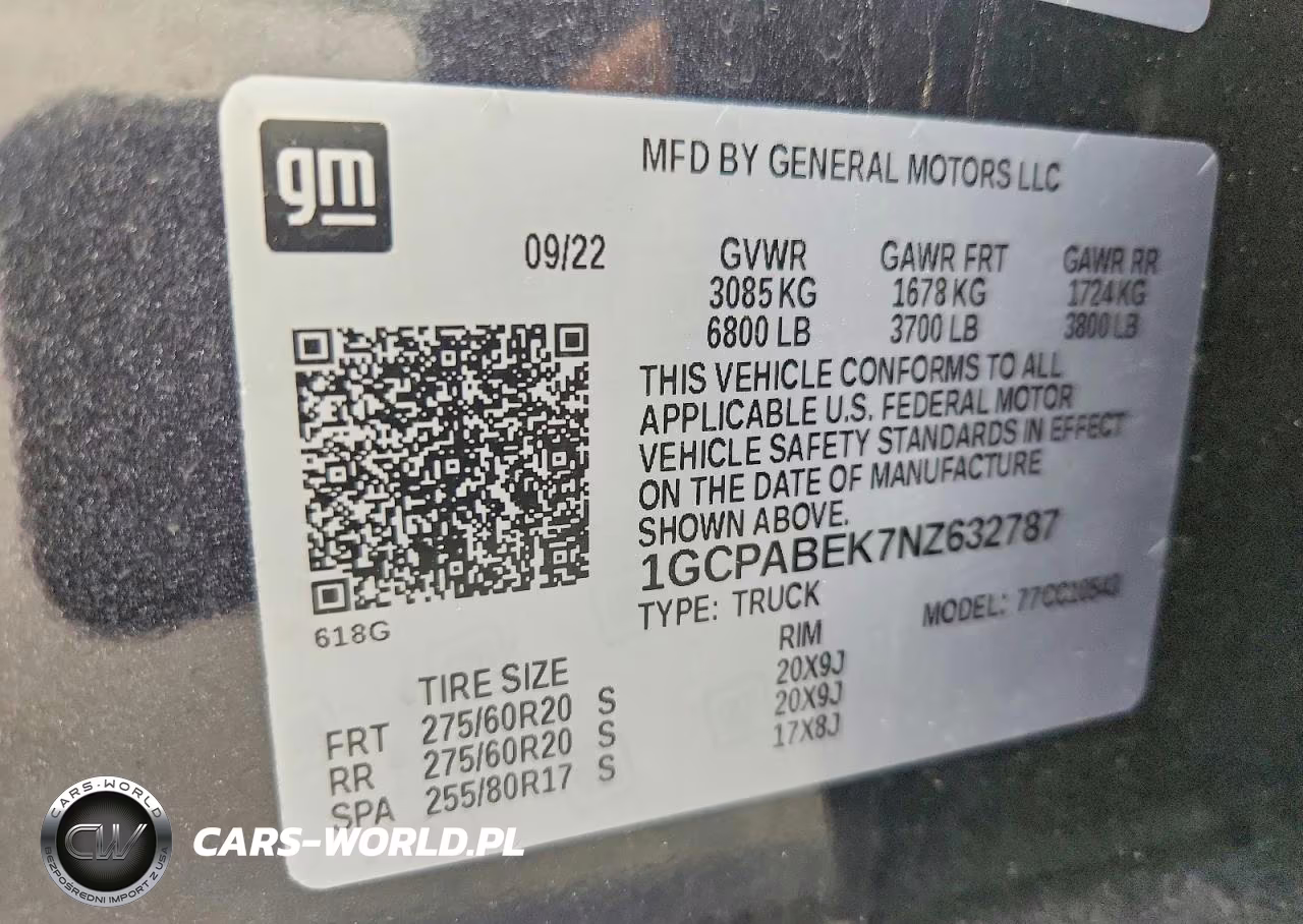 2022 Chevrolet Silverado VIN:1GCPABEK7NZ632787 - 12