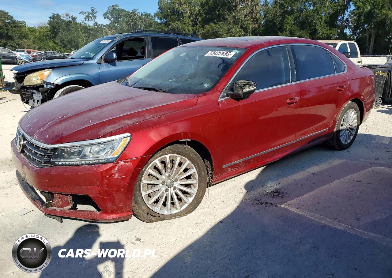 2017 Volkswagen Passat Se VIN:1VWBT7A35HC084972 - 1