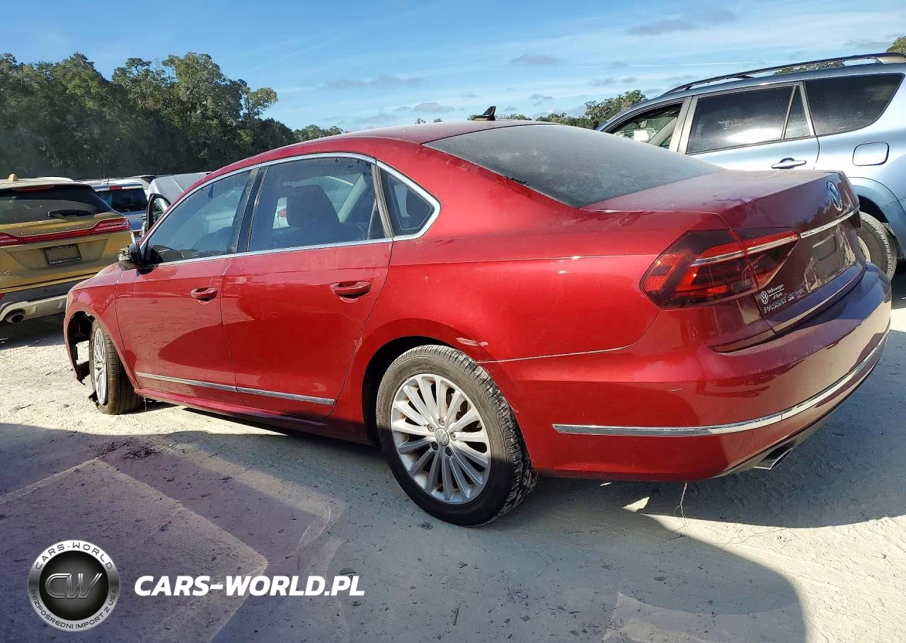 2017 Volkswagen Passat Se VIN:1VWBT7A35HC084972 - 2