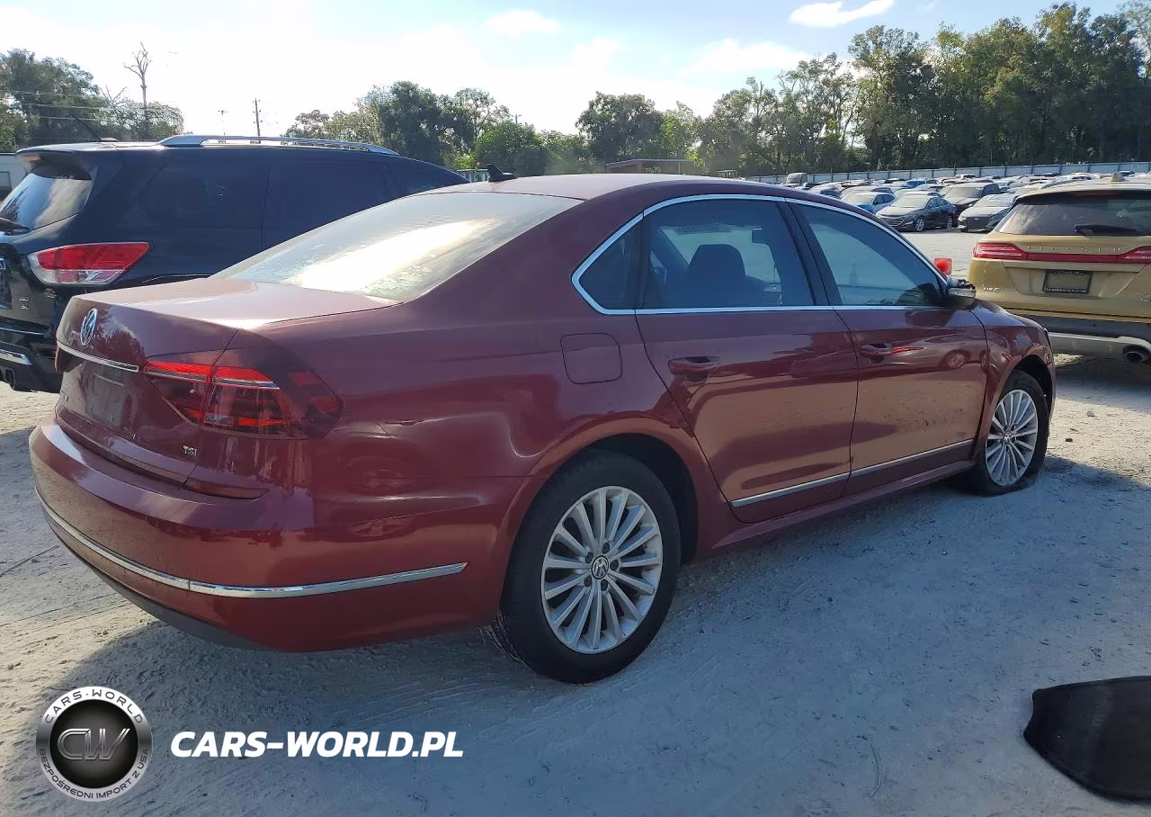 2017 Volkswagen Passat Se VIN:1VWBT7A35HC084972 - 3