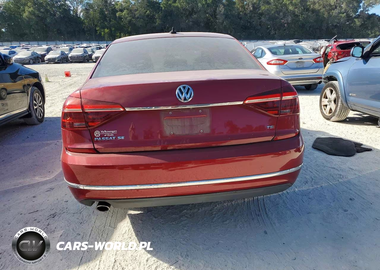2017 Volkswagen Passat Se VIN:1VWBT7A35HC084972 - 6