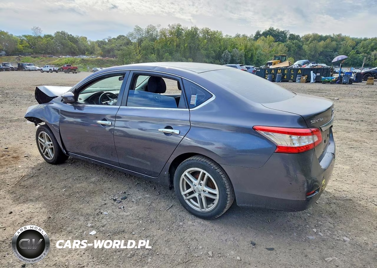 2013 Nissan Sentra S VIN:3N1AB7APXDL712708 - 2