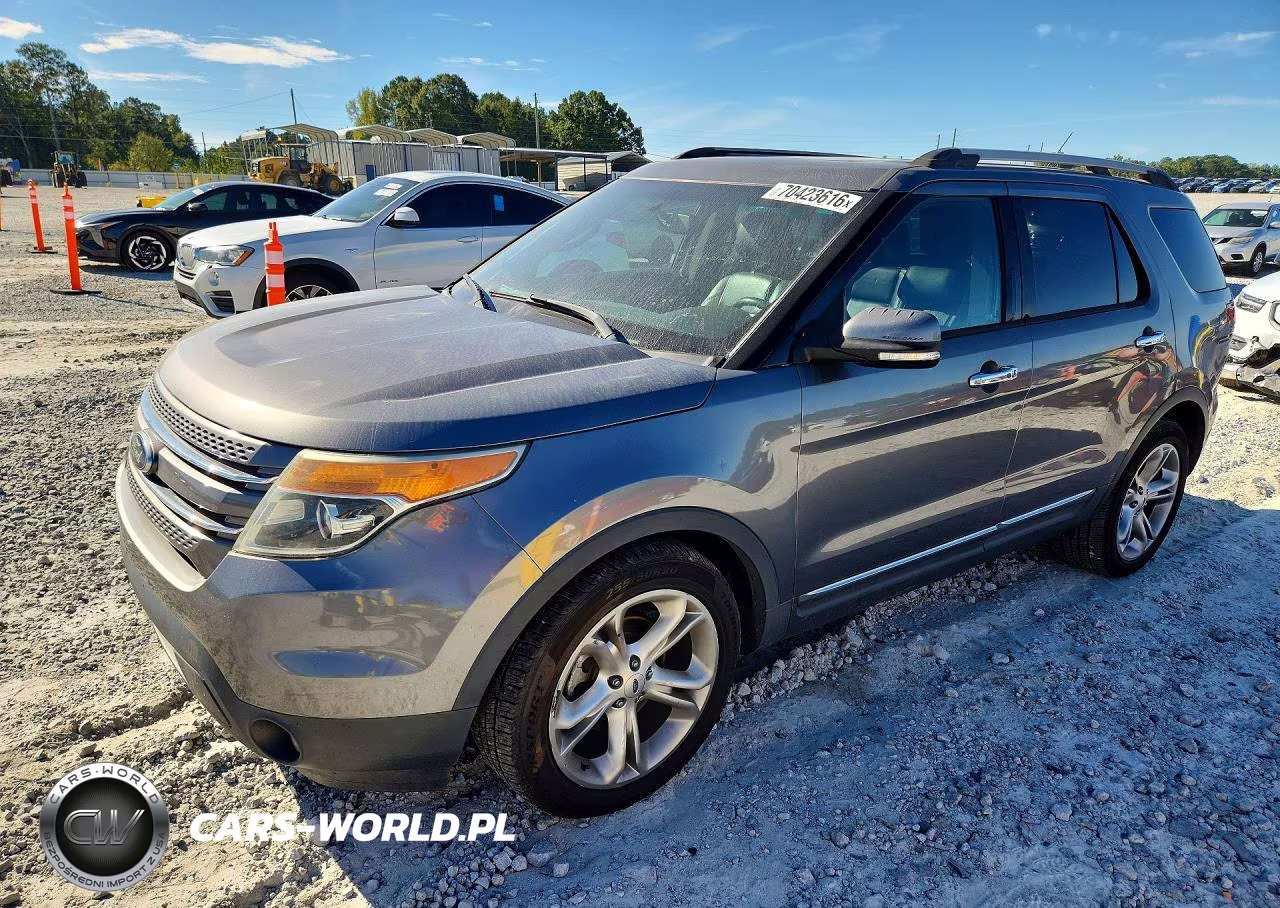 2012 Ford Explorer Limited VIN:1FMHK7F88CGA38621 - 1