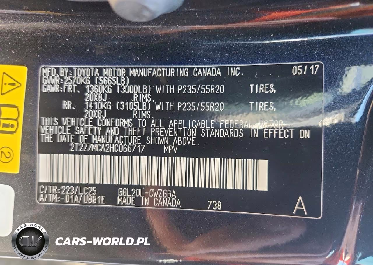 2017 Lexus Rx 350 F Sport VIN:2T2ZZMCA2HC066717 - 13