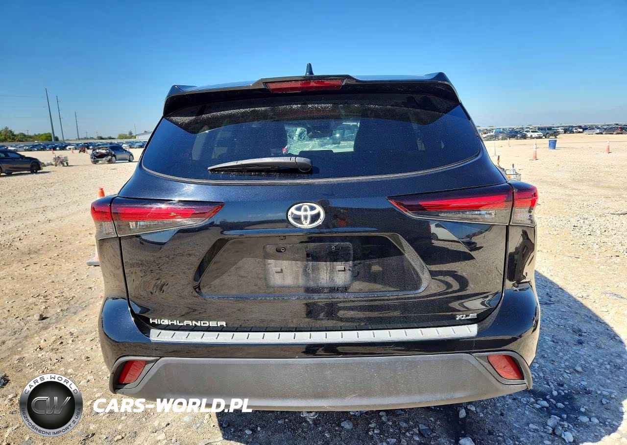 2024 Toyota Highlander Xle VIN:5TDKDRAH6RS051678 - 6