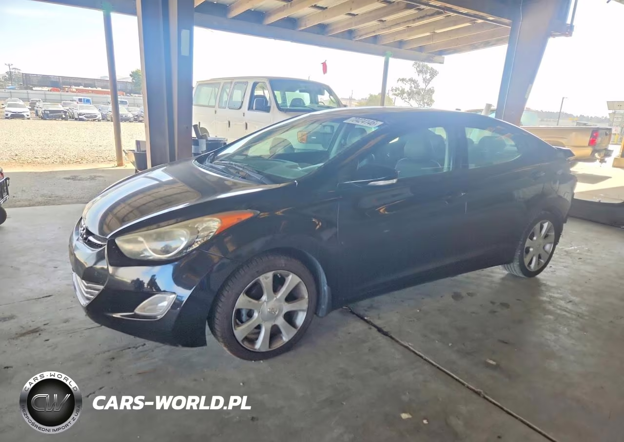 2013 Hyundai Elantra Limited VIN:KMHDH4AEXDU842298 - 1