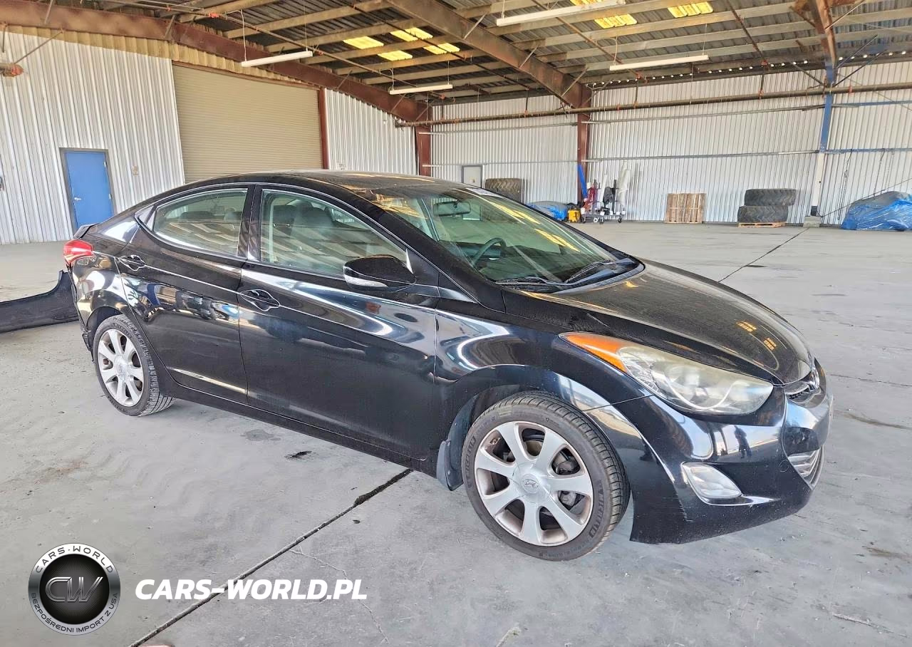 2013 Hyundai Elantra Limited VIN:KMHDH4AEXDU842298 - 3