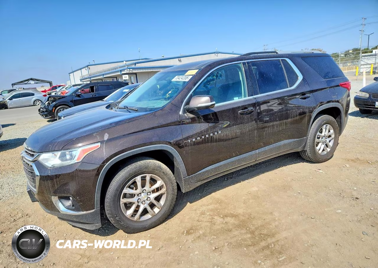 2018 Chevrolet Traverse Lt VIN:1GNERGKW7JJ197385 - 1