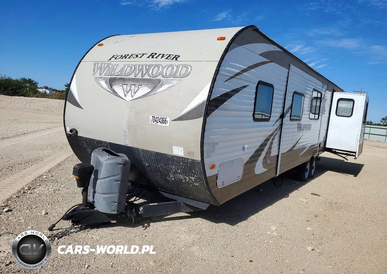 2016 Forest River Wildwood Camper VIN:4X4TWDE23GA257407 - 2