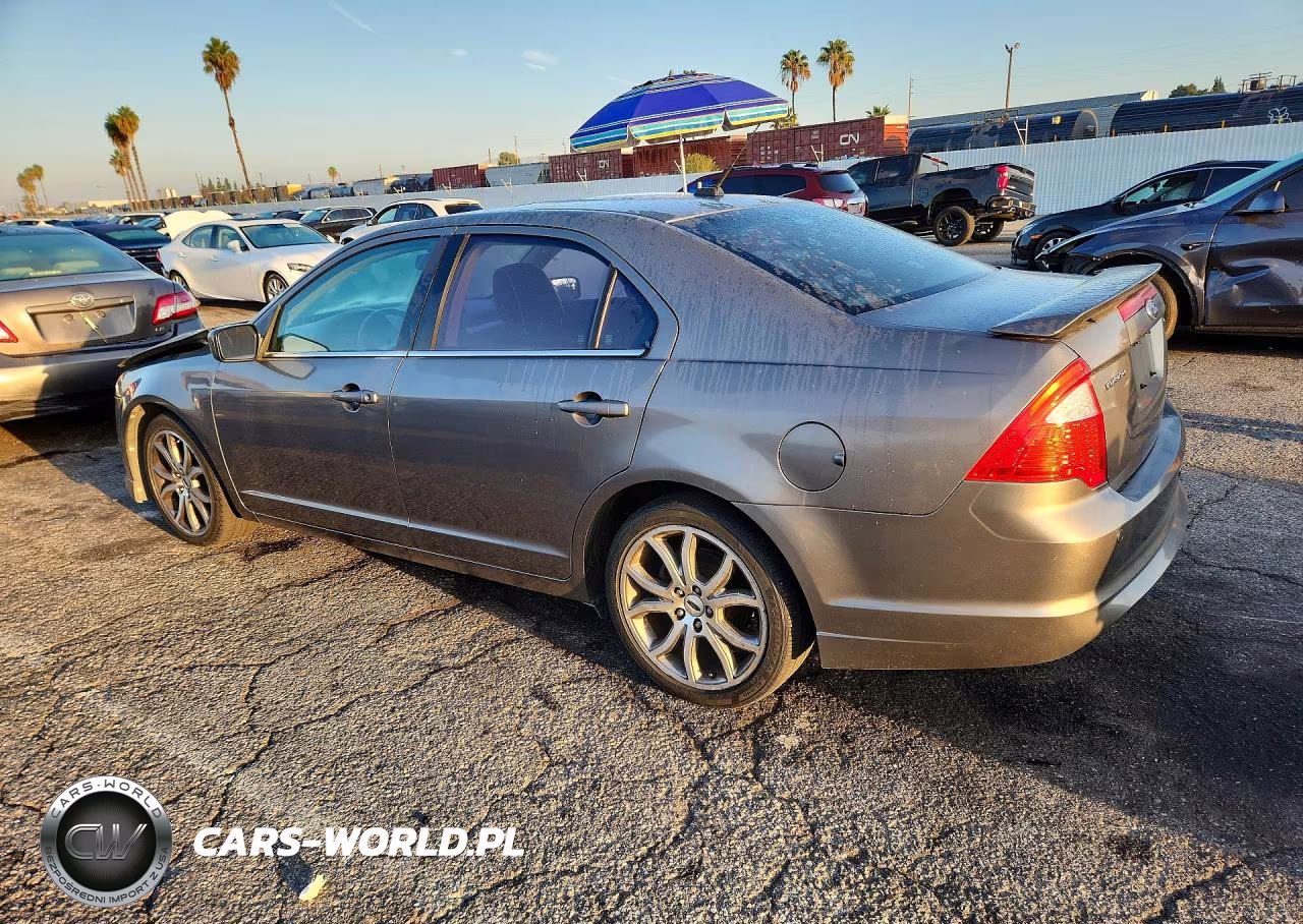 2010 Ford Fusion Se VIN:3FAHP0HAXAR343594 - 2