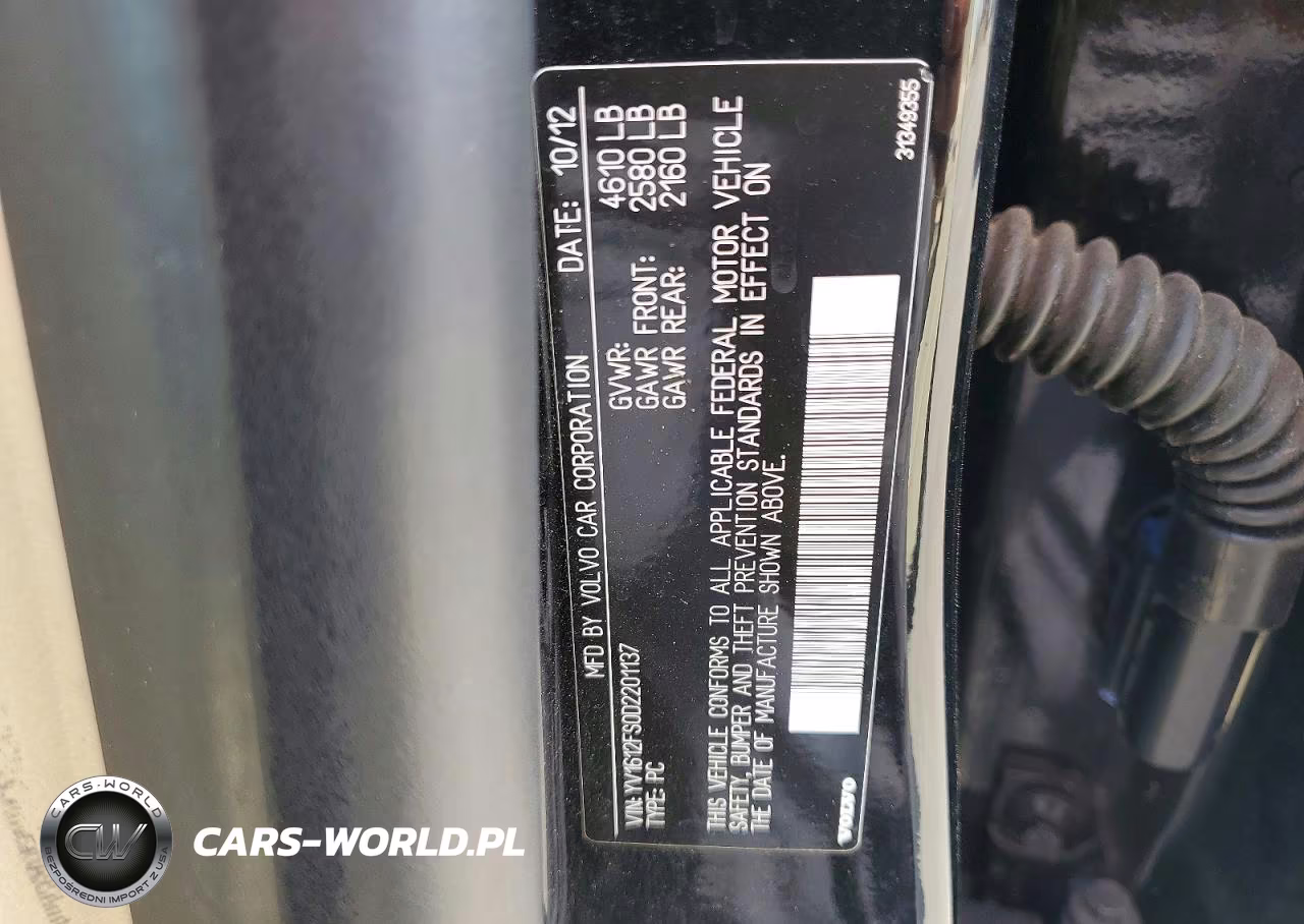 2013 Volvo S60 T5 VIN:YV1612FS0D2201137 - 13
