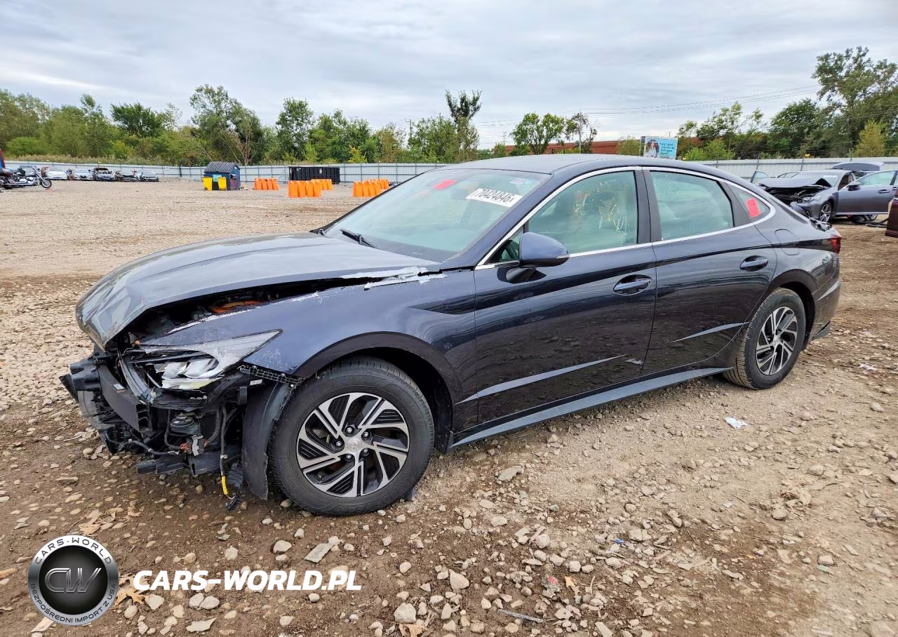 2020 Hyundai Sonata Hybrid Blue