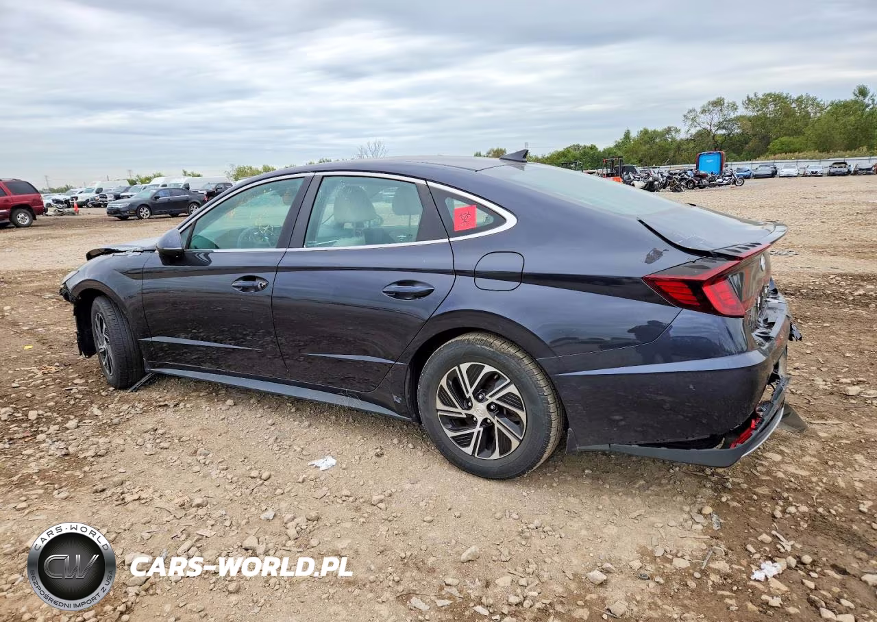 2020 Hyundai Sonata Hybrid Blue VIN:KMHL24JJ6LA012735 - 2
