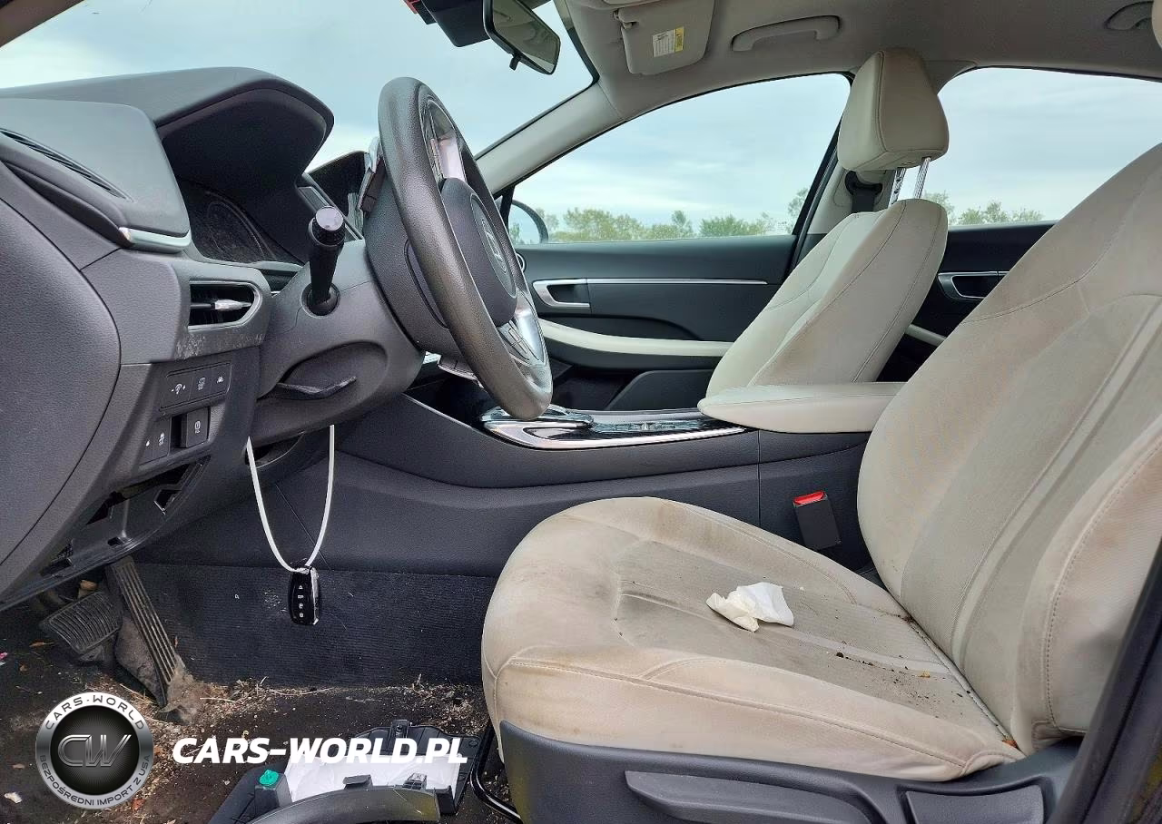 2020 Hyundai Sonata Hybrid Blue VIN:KMHL24JJ6LA012735 - 7
