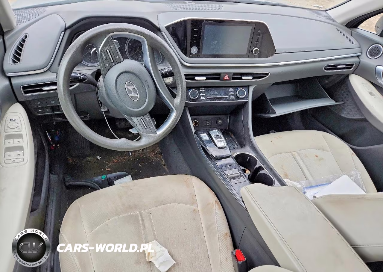 2020 Hyundai Sonata Hybrid Blue VIN:KMHL24JJ6LA012735 - 8