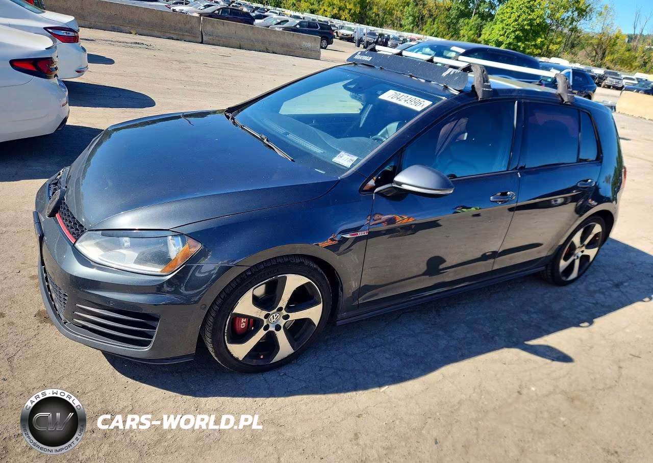 2016 Volkswagen Gti S-Se VIN:3VW447AU2GM018925 - 1
