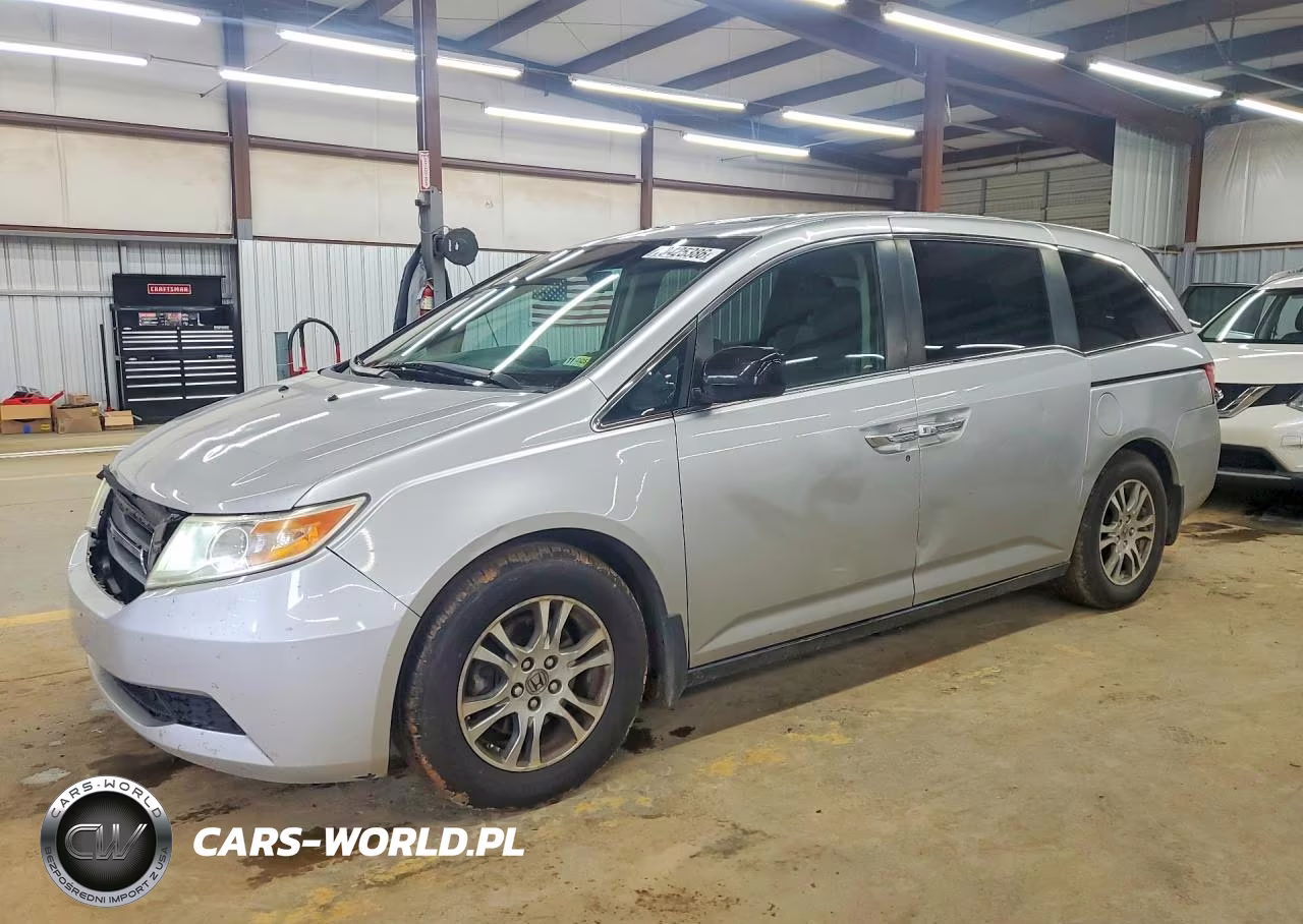 2013 Honda Odyssey Exl VIN:5FNRL5H64DB047138 - 1