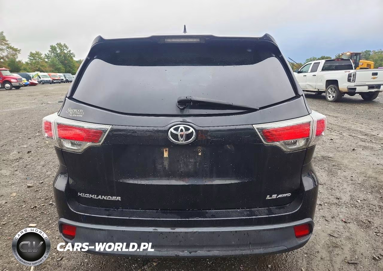 2016 Toyota Highlander Le Plus VIN:5TDBKRFH5GS326355 - 6