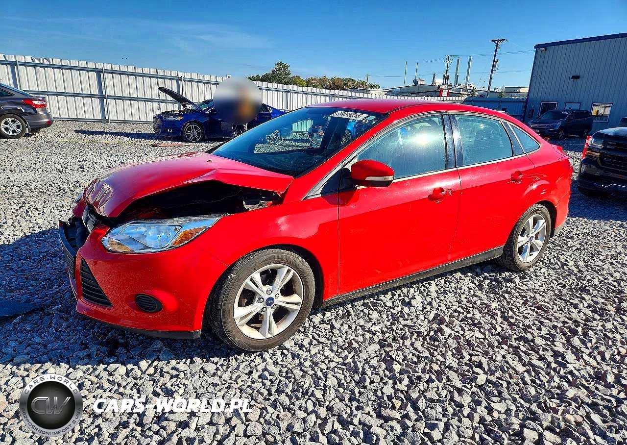2014 Ford Focus Se VIN:1FADP3F28EL108482 - 1
