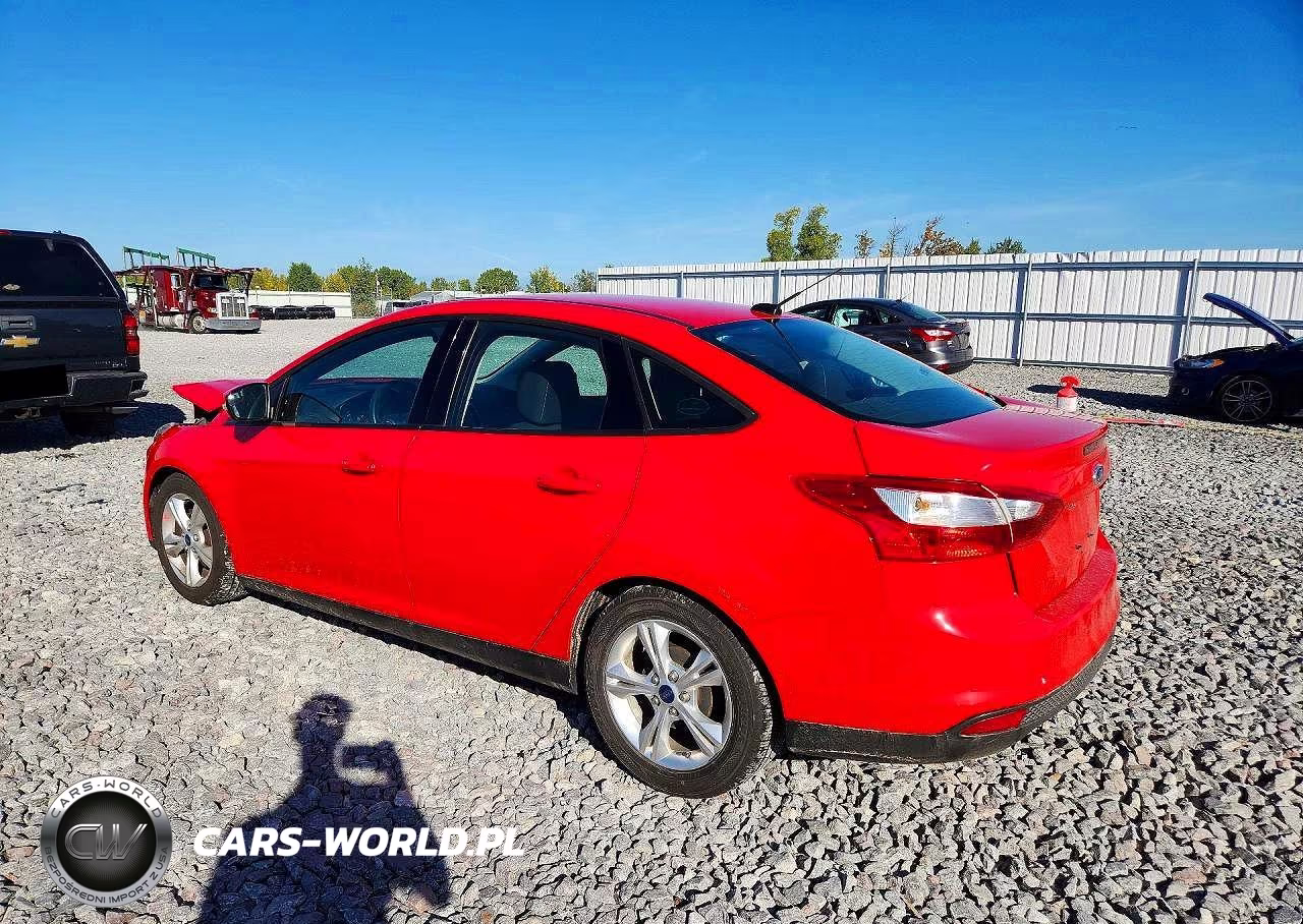 2014 Ford Focus Se VIN:1FADP3F28EL108482 - 2