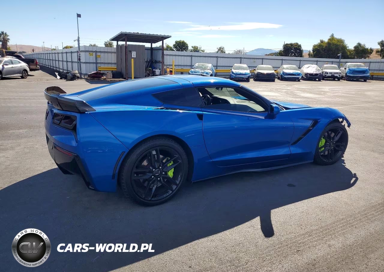 2015 Chevrolet Corvette Stingray Z51 2Lt VIN:1G1YK2D78F5100691 - 3