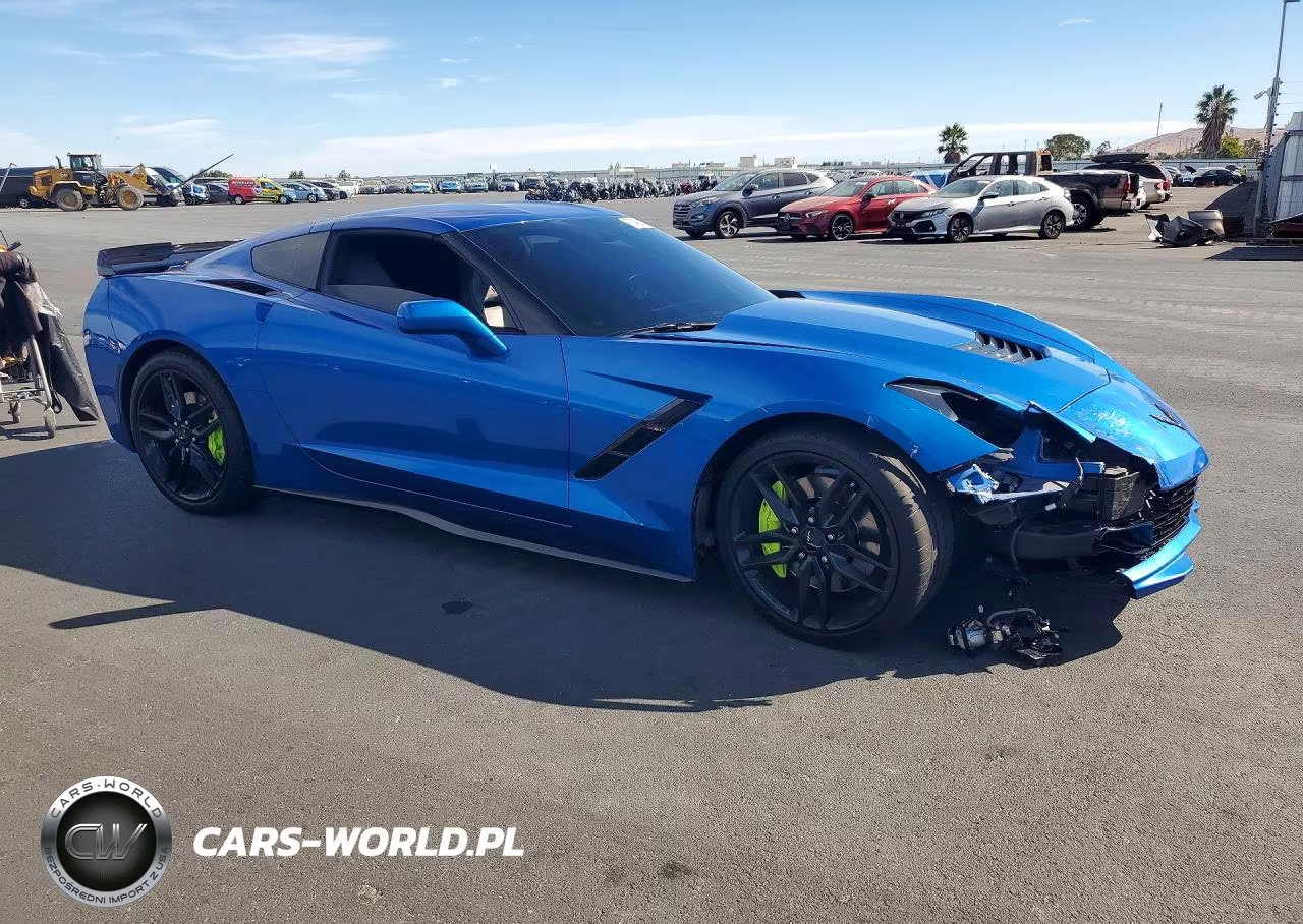 2015 Chevrolet Corvette Stingray Z51 2Lt VIN:1G1YK2D78F5100691 - 4