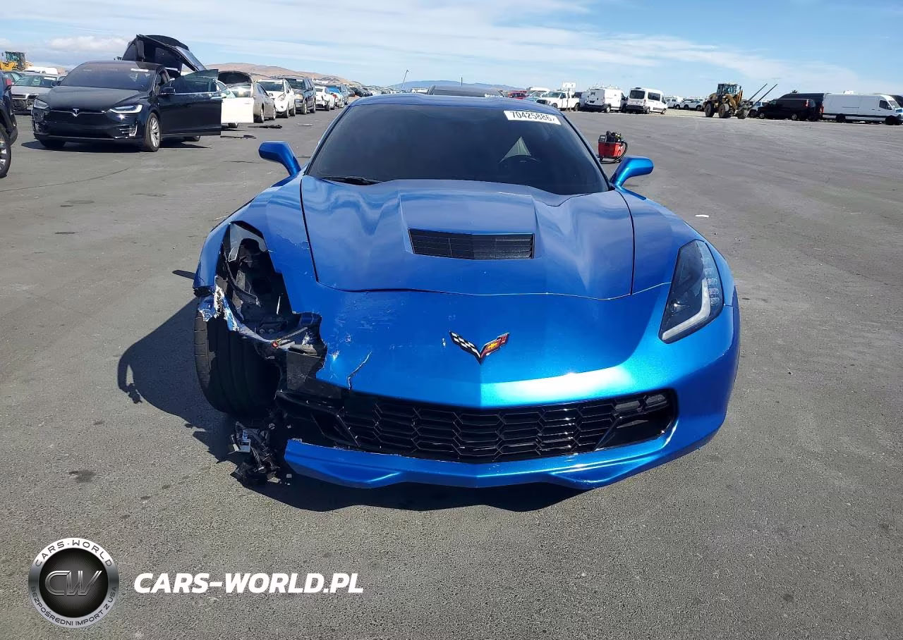 2015 Chevrolet Corvette Stingray Z51 2Lt VIN:1G1YK2D78F5100691 - 5