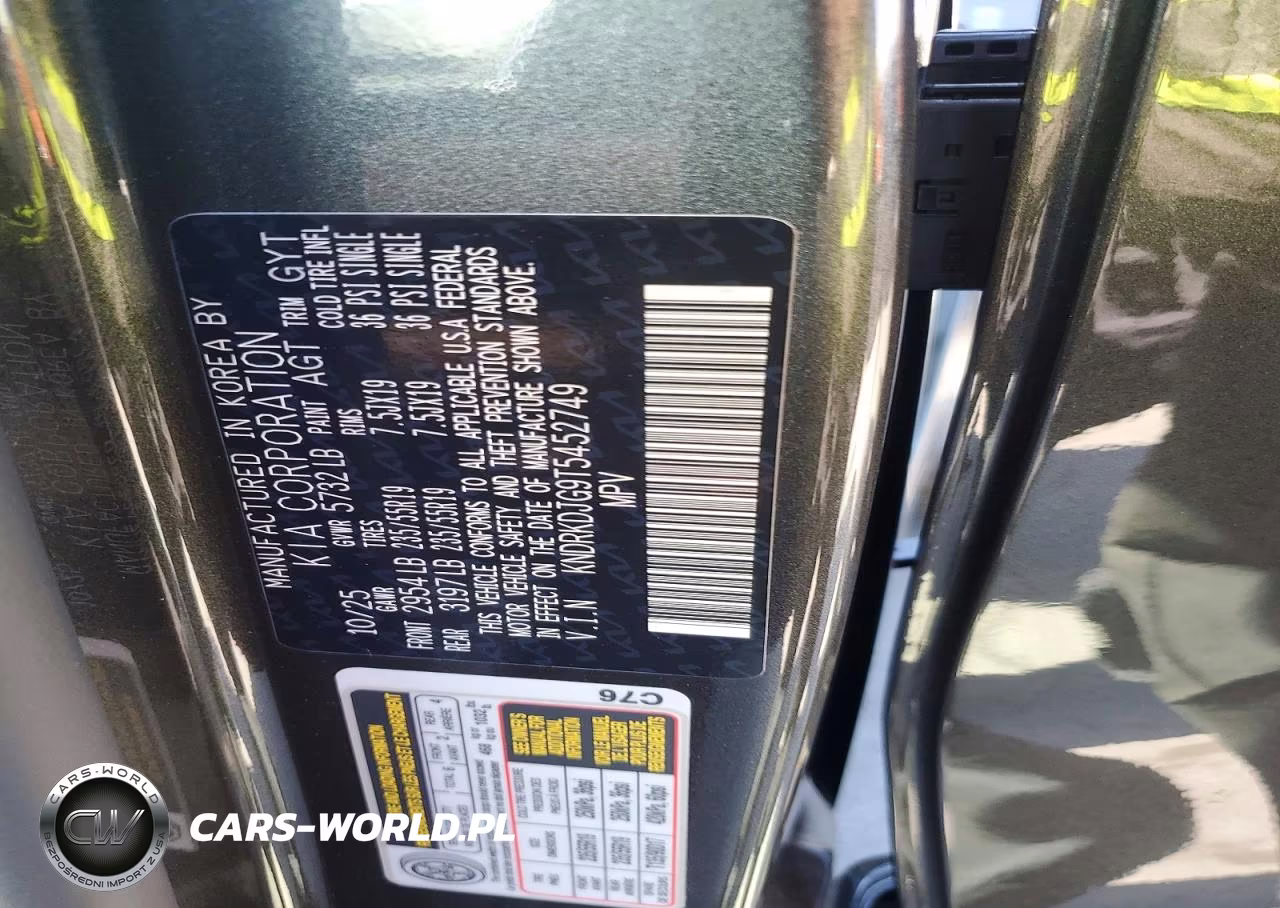 2026 Kia Sorento Sxp VIN:KNDRKDJG9T5452749 - 14