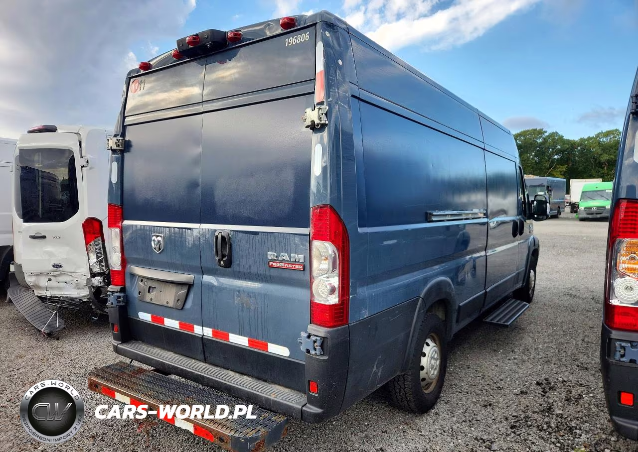2020 Ram Promaster 3500 Delivery Van VIN:3C6URVJG7LE136399 - 3