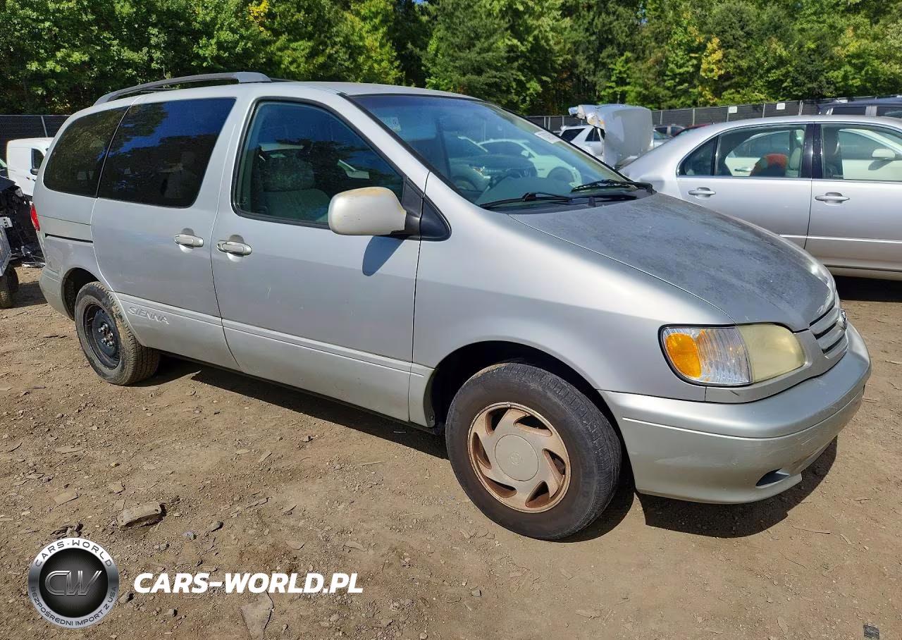 2002 Toyota Sienna Le VIN:4T3ZF13C32U500749 - 4